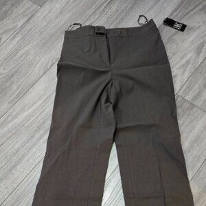 New NWT INC International Concepts Stretch Women's Pants Size 6 Willow Mushroom